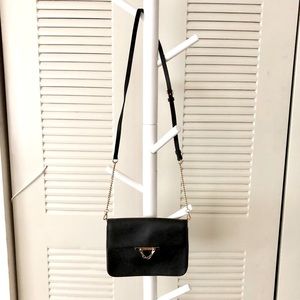 Juicy Couture Black Leather Crossbody Bag